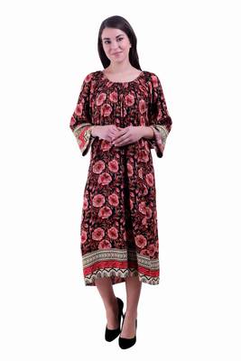 Multicolor Printed Rayon Kurti 1