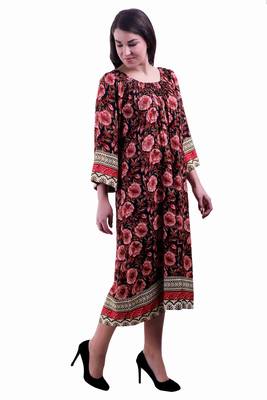 Multicolor Printed Rayon Kurti 3