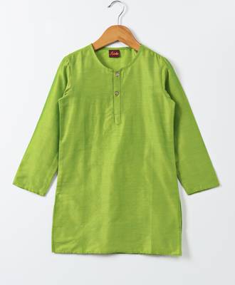 Green Stylish Boys Kurta Pyjama set 2