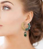 Gold Cubic Zirconia Danglers Drops