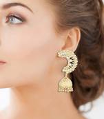 Yellow Agate Danglers Drops