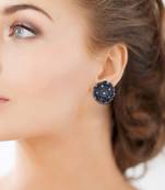 Blue Cubic Zirconia Danglers Drops