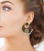 Black Agate Danglers Drops