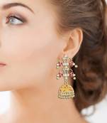 Yellow Agate Danglers Drops