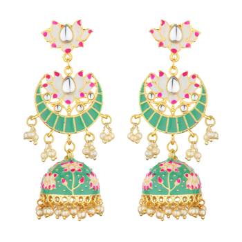 Green Agate Danglers Drops 3