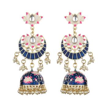 Blue Agate Danglers Drops 3