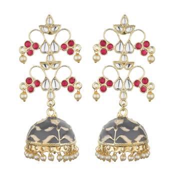 Yellow Agate Jhumkas 2