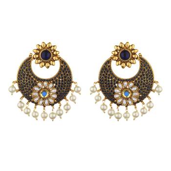 Black Agate Danglers Drops 2