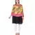 Mustered & Multicolour Viscose Rayon Cotton Floral Woven Design Shawl