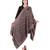 Black & Multicolour Modal Floral Paisley Woven Design Shawl