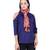 Copper 100% Silk Woven Design Lycra Ombrey Tasselled Fringed Scarf