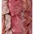 Copper 100% Silk Woven Design Lycra Ombrey Tasselled Fringed Scarf