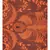 Orange & Rust Paisley Viscose Jacquard Shawl (70x210 cm)