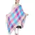 Multicolour Checkered Viscose Reversible Stole (70X200 cm)