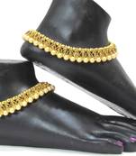 Gold anklets