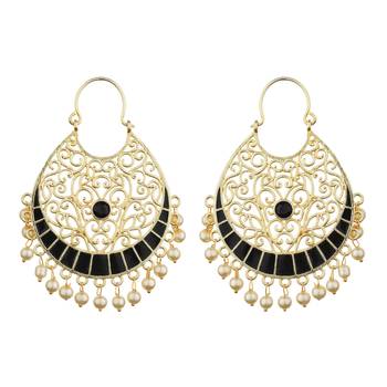 Black Agate Danglers Drops 3