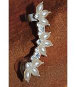 Pearl Left Ear Clip Stud Ear Cuff
