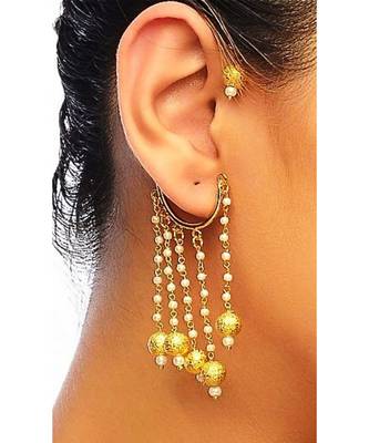 Gold Bali Ear Cuff 1