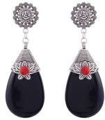 Black Oxidised Smart Look Earring