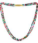 Multicolor 2 Layered  Onyx Necklaces