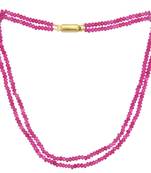 Purple 2 Layered Onyx Necklaces