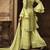 Green Embroidered Silk Salwar With Dupatta