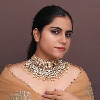 Gold Necklace Sets With Earrings 1