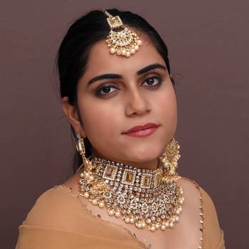 Gold Necklace Sets With Earrings 2
