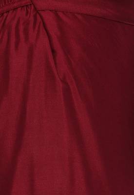 Ishin Rayon Maroon Solid Women's Flared Ruffle Palazzo 5