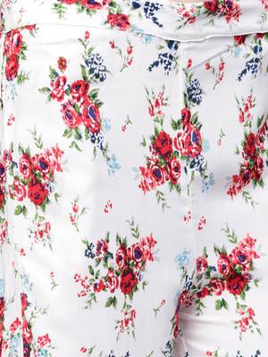 White printed viscose palazzo kurta 3
