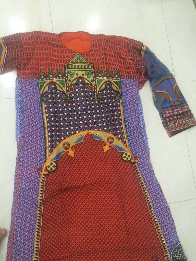 Deepika Padukone Bollywood Replica Designer Georgette Digital Print Multicolor Dress