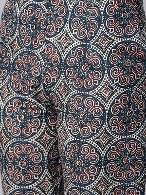Maroon embroidered viscose palazzo kurta 5