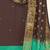 Brown banarasi cotton salwar