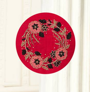 Red Banarasi Cotton Salwar 4