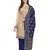 Beige Silk blend Jacquard Work Unstitched Dress Material For Women's