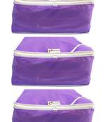 Shree Shyam Products Non Woven 9 Inch Non Transparent Box Saree Cover, 3 Pcs Set
