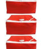 Shree Shyam Products Non Woven 9 Inch Non Transparent Box Saree Cover, 3 Pcs Set
