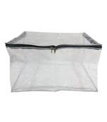 Shree Shyam Products Silver Transparent 12 Inch Box Saree Cover, 1 Pcs Set