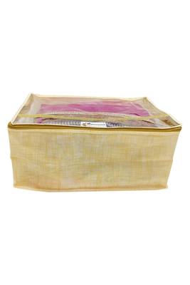 Shree Shyam Products Non Woven Linen Print Box Saree Cover, 6 Pcs Set 2