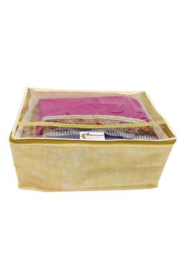 Shree Shyam Products Non Woven Linen Print Box Saree Cover, 6 Pcs Set 4