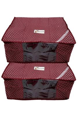 Shree Shyam Products Quilted Cotton Dot Printed 8 Inch, 2 Pcs Set 3
