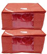 Shree Shyam Products Quilted Cotton Dot Printed 8 Inch, 2 Pcs Set