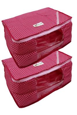Shree Shyam Products Quilted Cotton Dot Printed 8 Inch, 2 Pcs Set 2