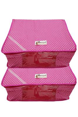 Shree Shyam Products Quilted Cotton Dot Printed 8 Inch, 2 Pcs Set 1