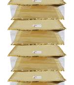 Shree Shyam Products Golden Dot Soft Plastic Box Saree Cover, 4 Pcs Set
