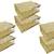 Shree Shyam Products Golden Dot Soft Plastic Box Saree Cover, 6 Pcs Set