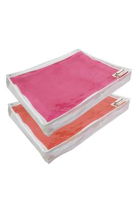 Shree Shyam Products Non Woven With Plastic 2 Inch Single Saree Cover, 6 Pcs Set 4