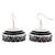 Bidri Ethnic Jhumka Earrings