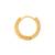Gold Plated Small Bali Earrings
