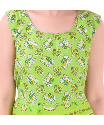Jaipuri Stylist  Cotton Printed Women's Maxi Long Dress 4